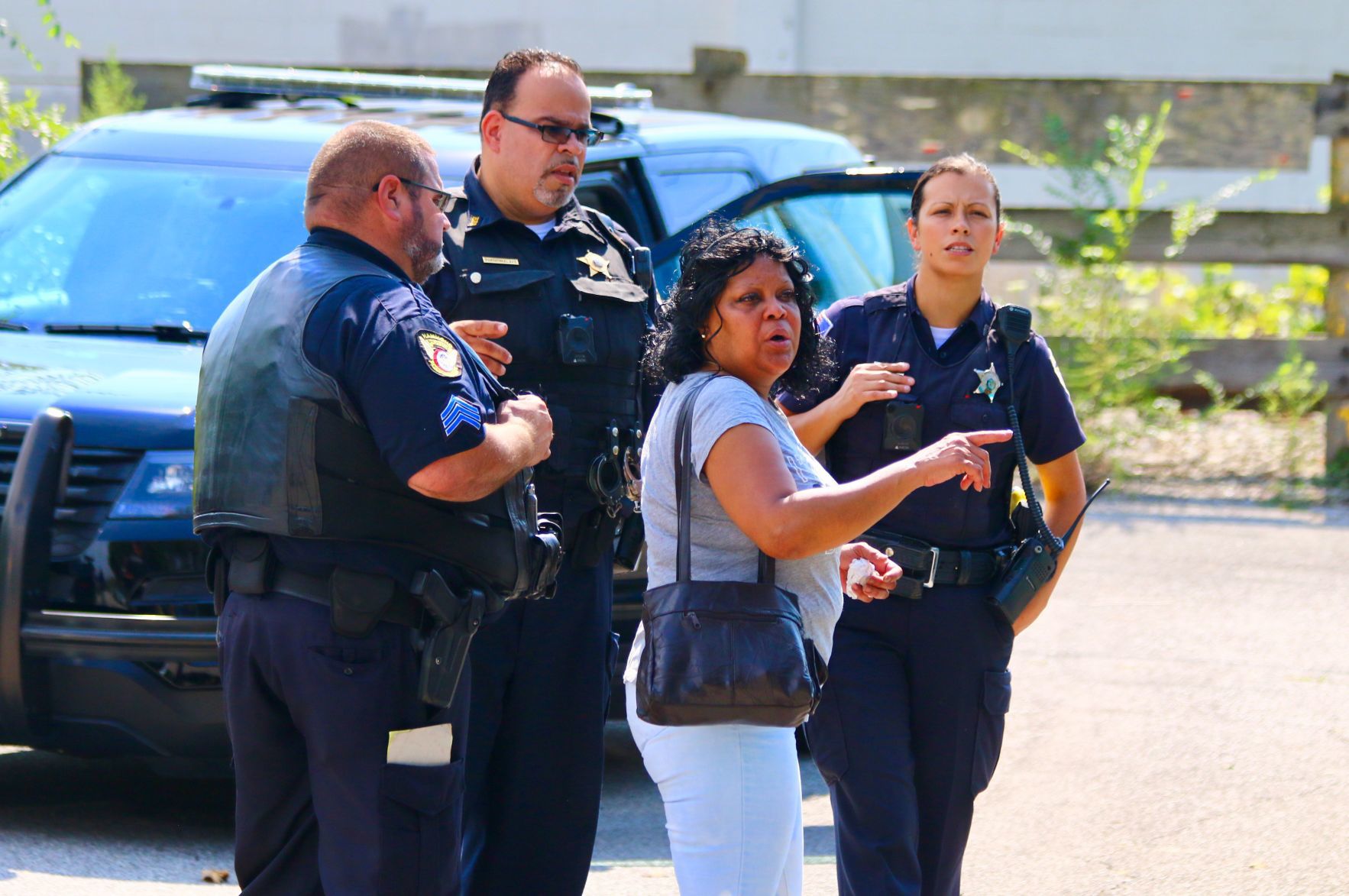 Mozelle talks to police on the tragic day